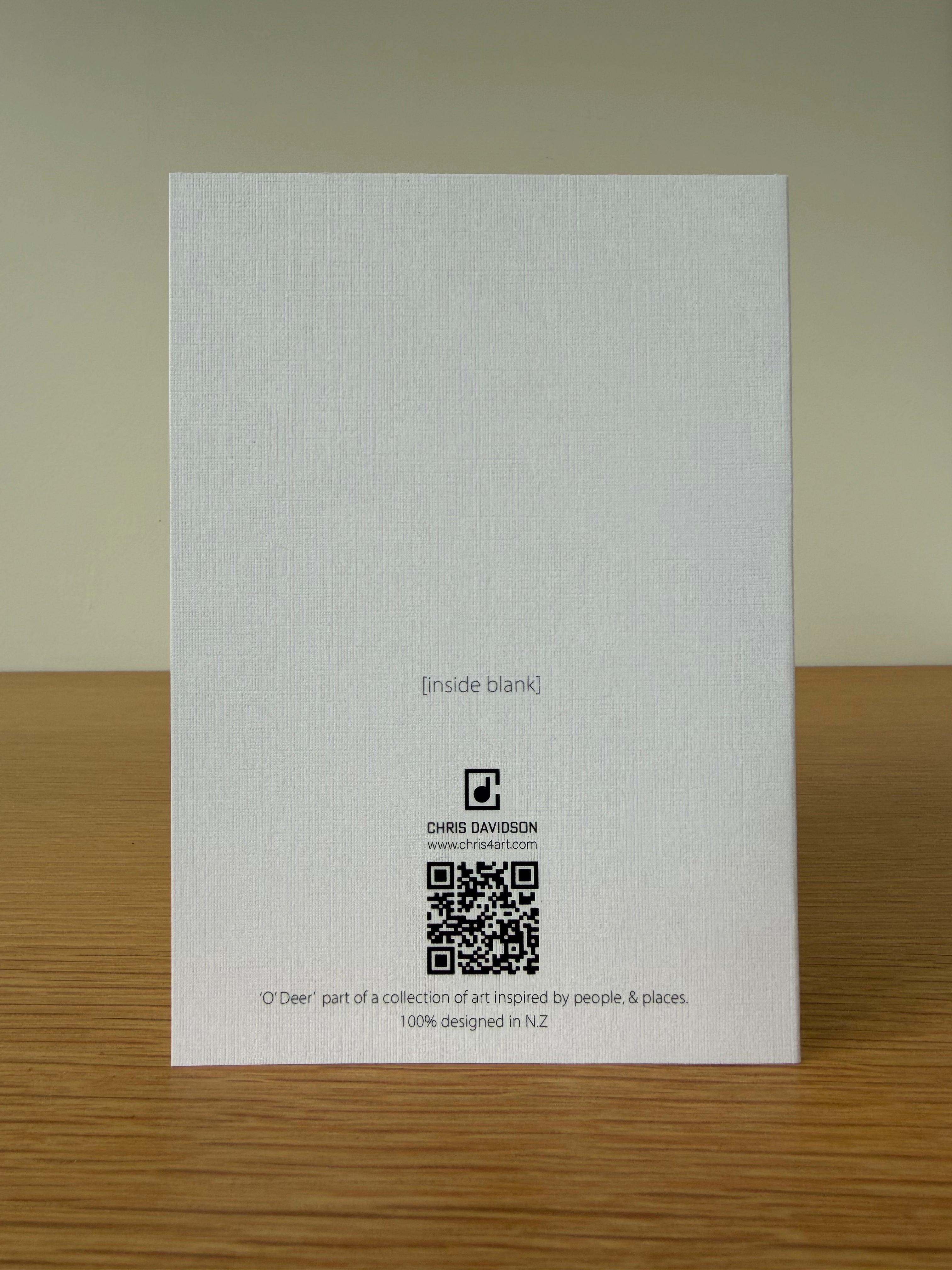 O'Deer Greeting Card