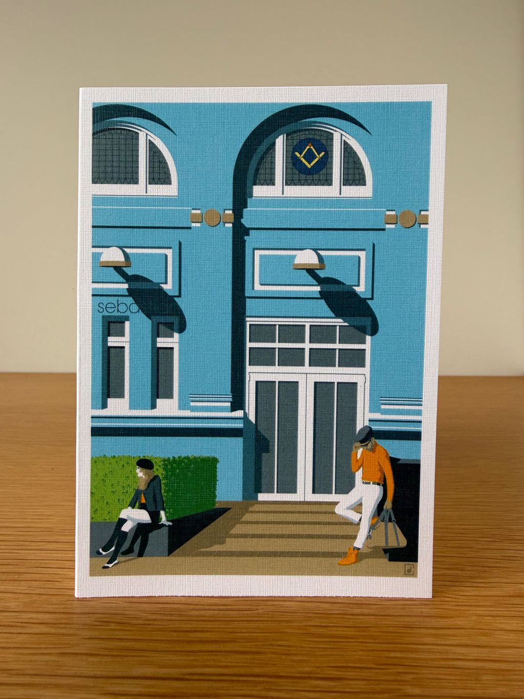 Sebastian Greeting Card