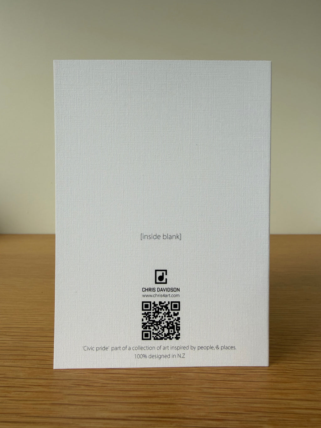 Civic Pride Greeting Card
