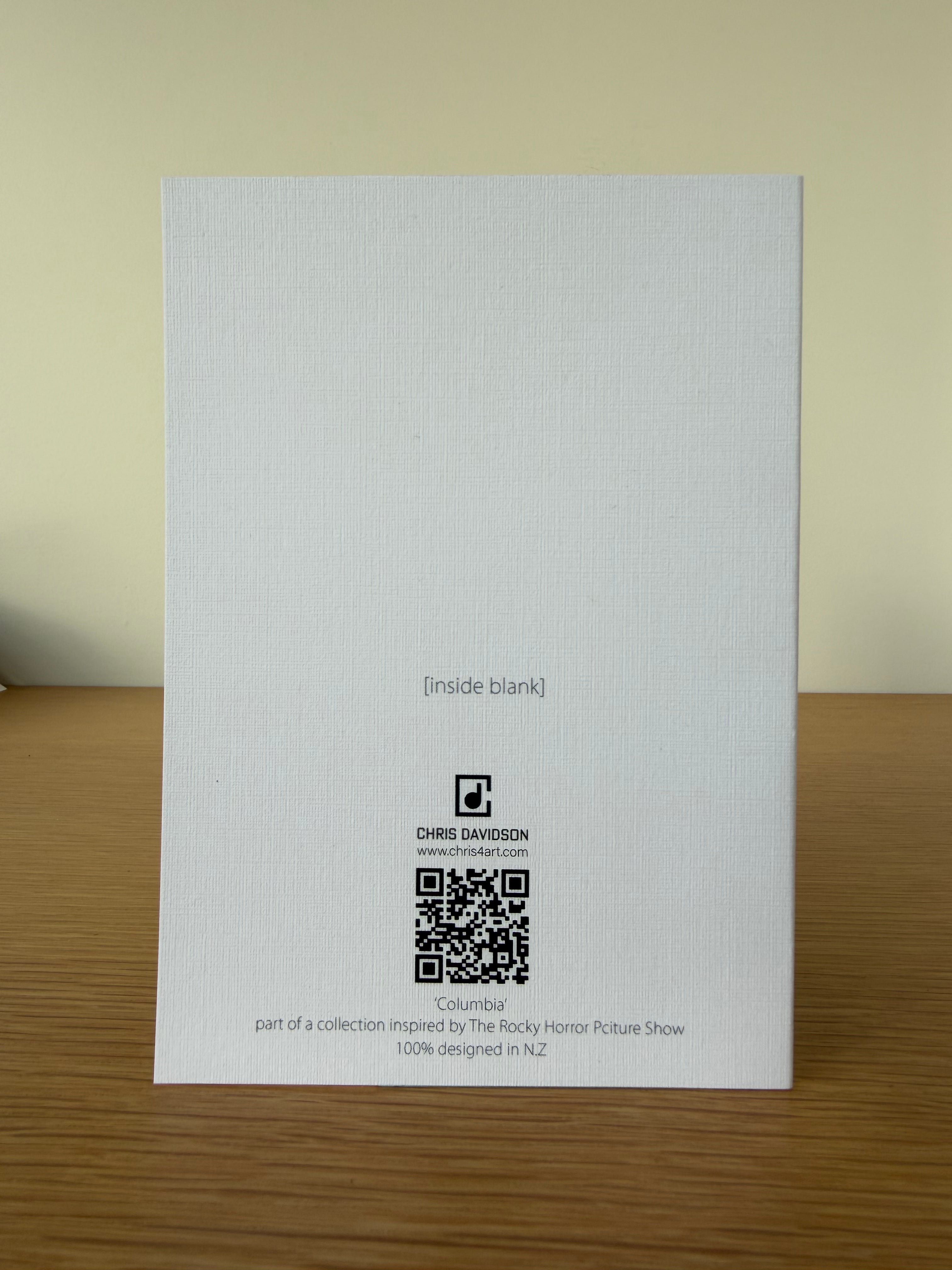 Columbia Greeting Card