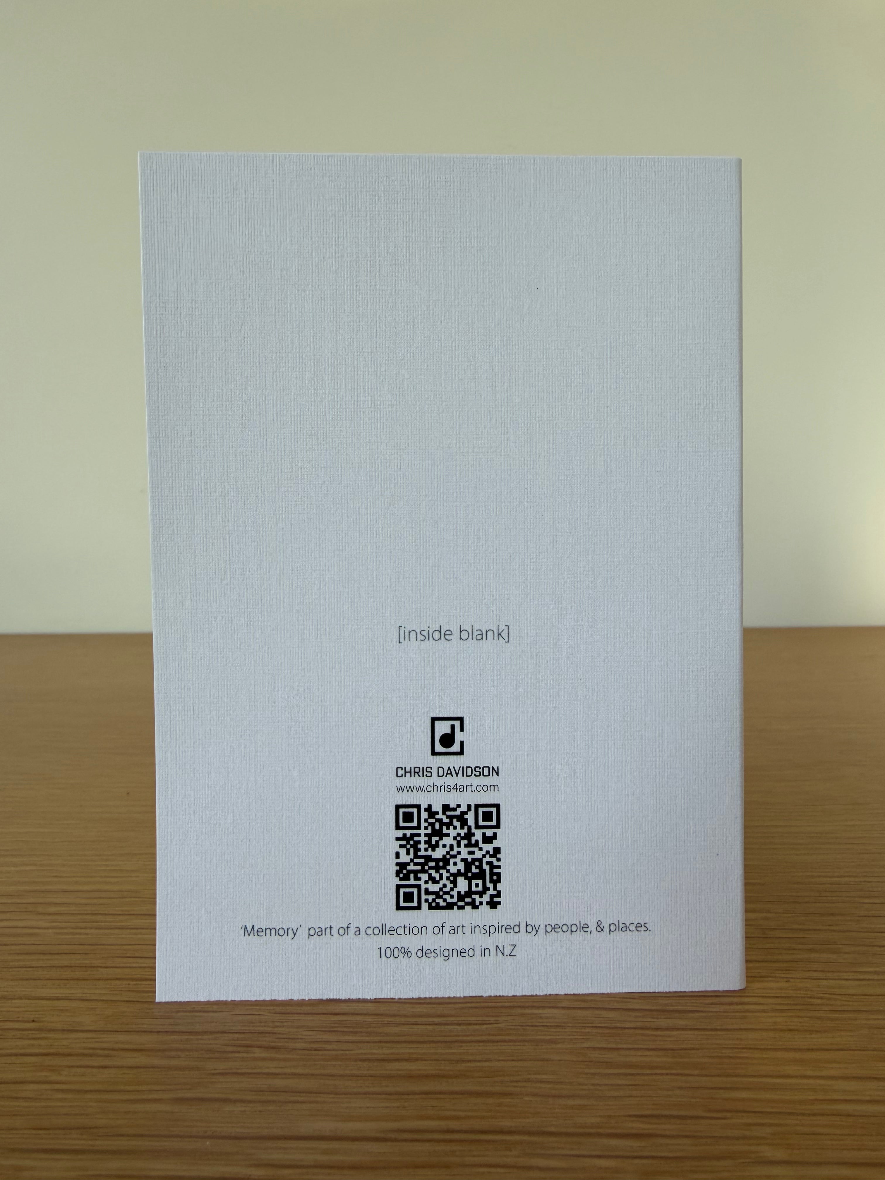 Memory Greeting Card