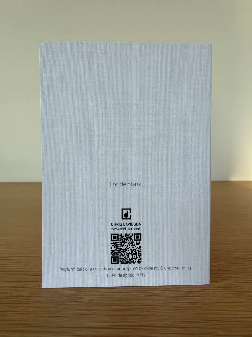 Asylum Greeting Card