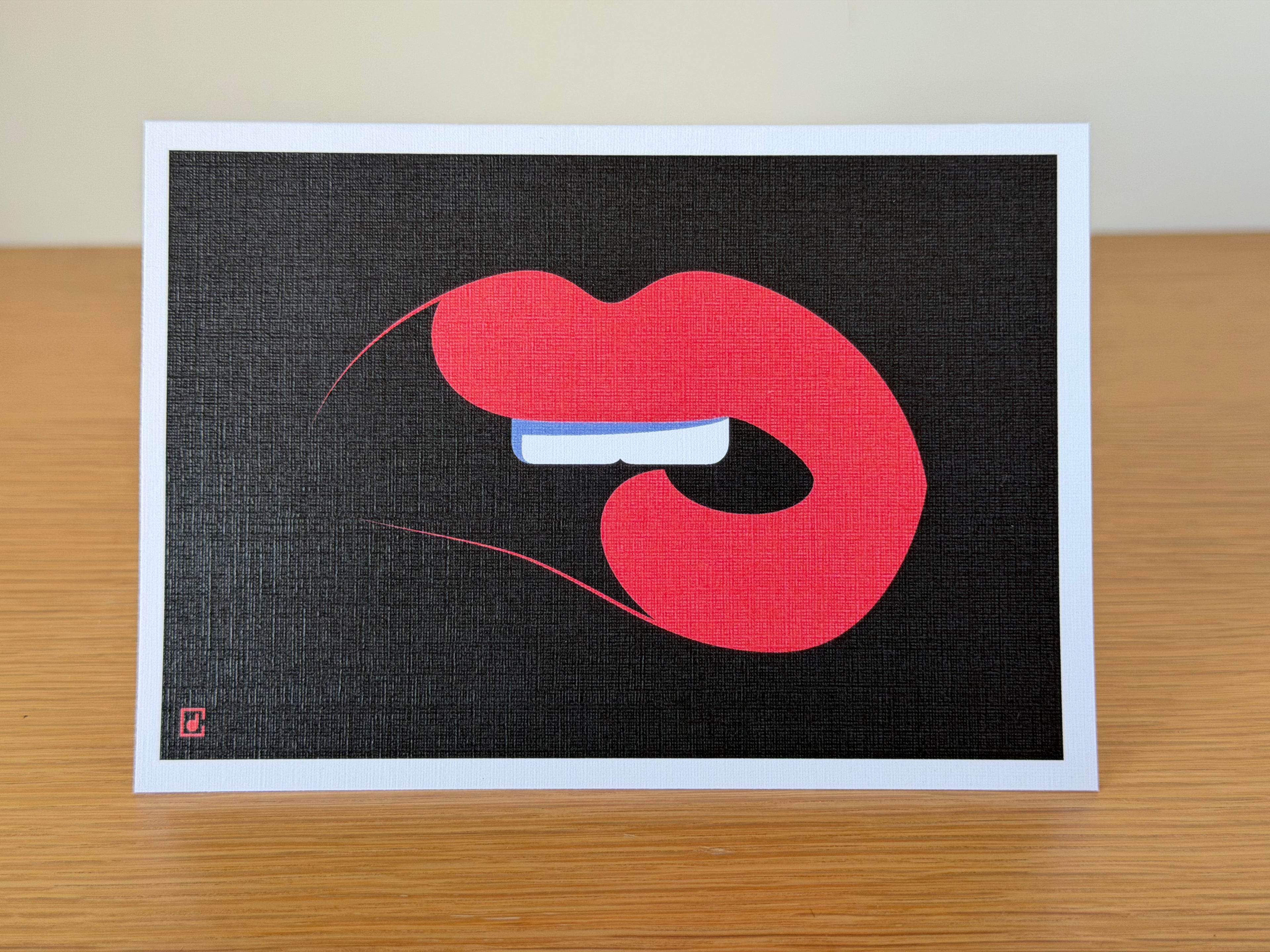 I've Tasted Blood and I Want More Greeting Card